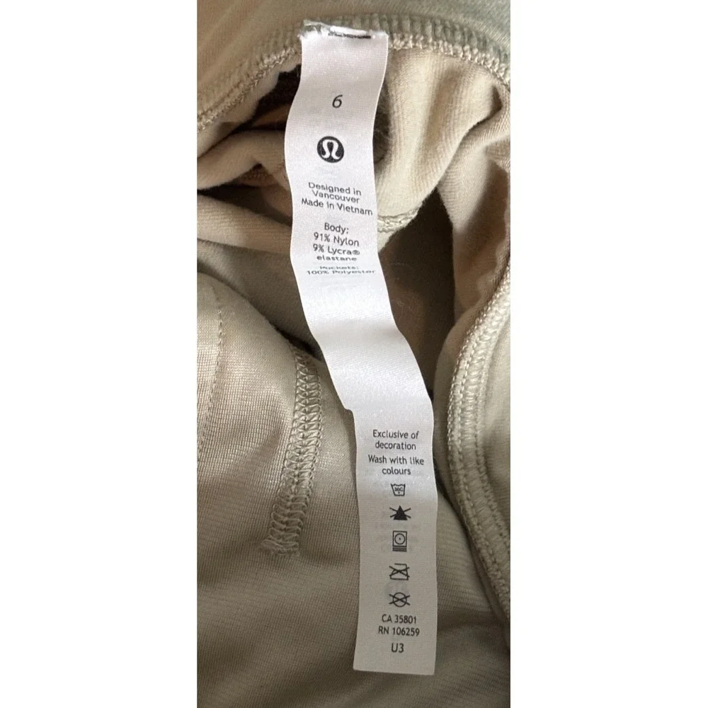 Beige Lululemon Ready to Rulu Jogger Pant 29